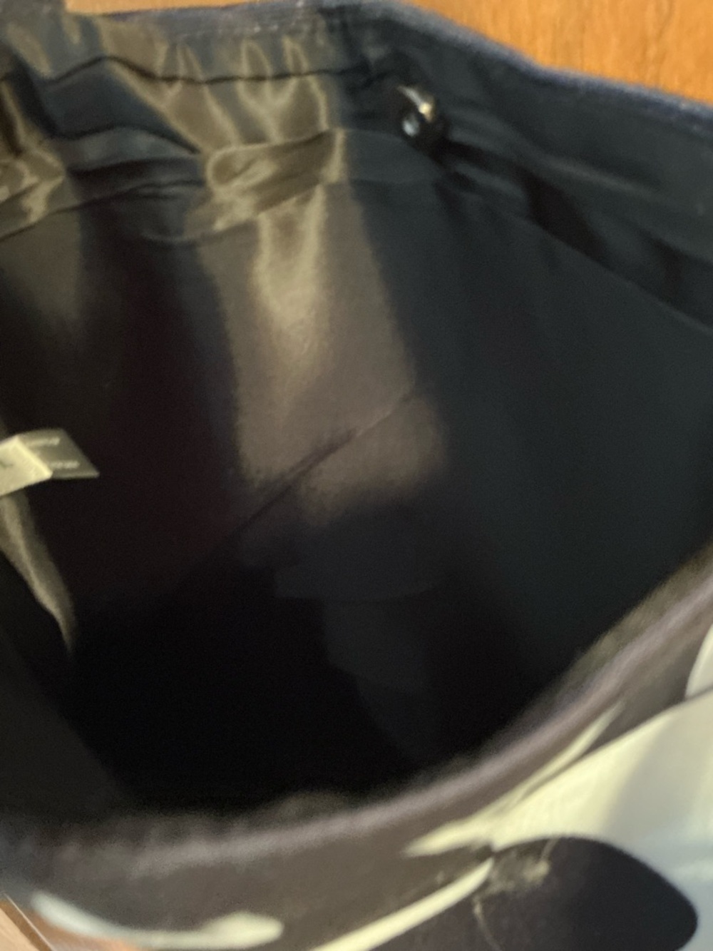 CHANEL Black and White Graphic Canvas Tote GWP - Picture 12 of 15